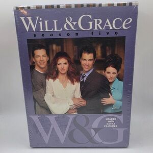 Will & Grace Season Five DVD Box Set NEW Factory Sealed NBC Sitcom
